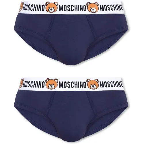 Zweierpack Unterhosen , Herren, Größe: XL - Moschino - Modalova