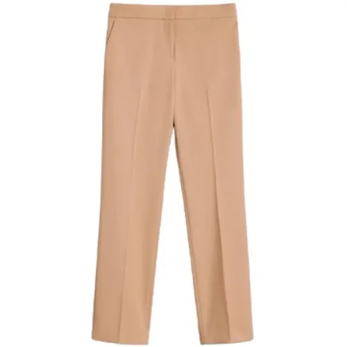 Cold Wool Cigarette Trousers , female, Sizes: S, L, M - Twinset - Modalova