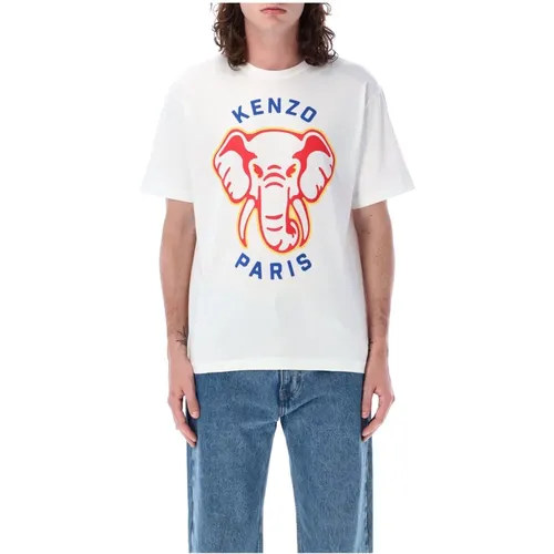 Men's Clothing T-Shirts & Polos Off Ss24 , male, Sizes: XL, M, L, S, 2XL - Kenzo - Modalova