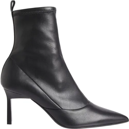 Stretch Ankle Boots - , female, Sizes: 4 UK, 3 UK, 6 UK, 7 UK - Calvin Klein - Modalova