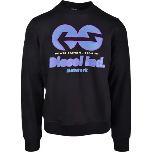 Sweatshirt for Men , male, Sizes: M, XL, L - Diesel - Modalova