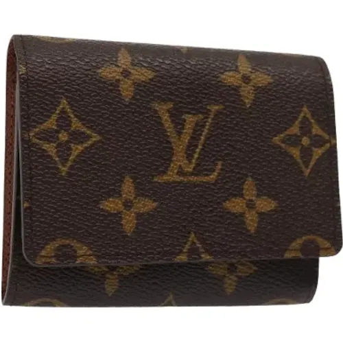 Pre-owned Canvas wallets , female, Sizes: ONE SIZE - Louis Vuitton Vintage - Modalova