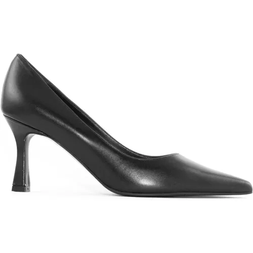 Leather Kate Pointed Heel Pumps , female, Sizes: 5 1/2 UK, 4 1/2 UK, 2 UK, 3 UK, 4 UK - Roberto Festa - Modalova