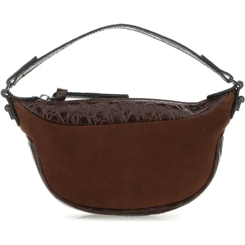 Leather Mini Ami Handbag , female, Sizes: ONE SIZE - By FAR - Modalova