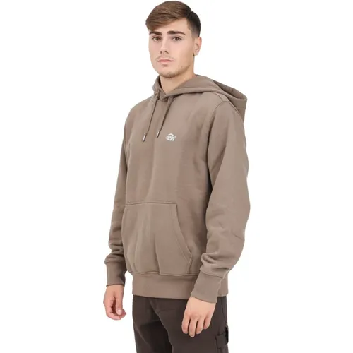 Brauner Hoodie Summerdale Pullover , Herren, Größe: XL - Dickies - Modalova