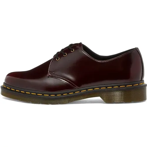 Vegan Cherry Oxford Brush , male, Sizes: 3 UK - Dr. Martens - Modalova