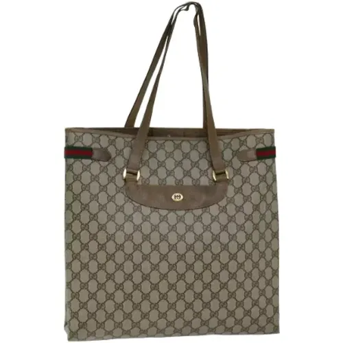 Pre-owned Leder totes , Damen, Größe: ONE Size - Gucci Vintage - Modalova