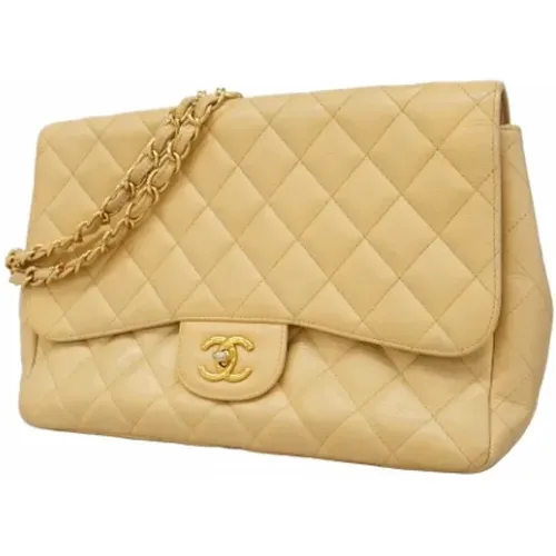 Pre-owned Leather chanel-bags , female, Sizes: ONE SIZE - Chanel Vintage - Modalova