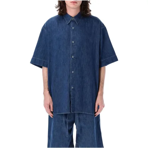 Short Sleeve Shirts , male, Sizes: S, L, M - Studio Nicholson - Modalova