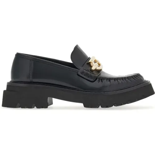 Gancini-Buckle Leather Loafers , male, Sizes: 8 UK, 7 1/2 UK, 5 UK, 6 UK, 6 1/2 UK, 4 1/2 UK, 7 UK, 5 1/2 UK - Salvatore Ferragamo - Modalova