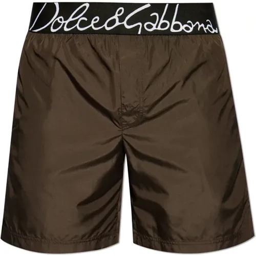 Badehose , Herren, Größe: L - Dolce & Gabbana - Modalova