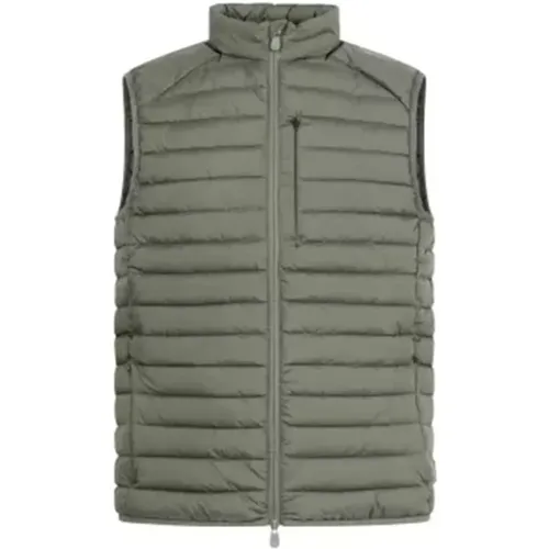 Quilted Puffer Vest , male, Sizes: S, L, M, XL - Save The Duck - Modalova