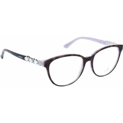Stilvolle Original-Rezeptbrillen für Frauen , Damen, Größe: 52 MM - Swarovski - Modalova