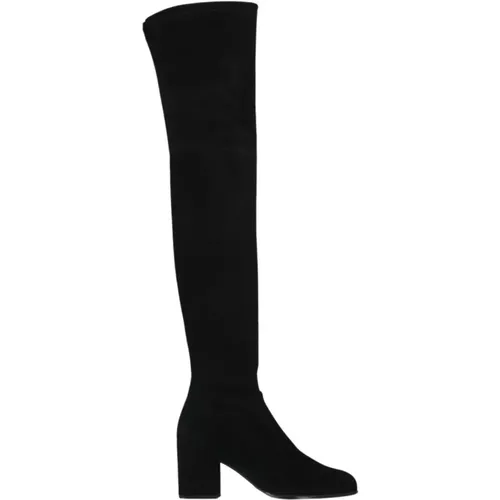 Elegant Suede Over-Knee Boots , female, Sizes: 5 UK, 3 UK, 2 1/2 UK, 4 UK, 1 1/2 UK, 3 1/2 UK - Stuart Weitzman - Modalova