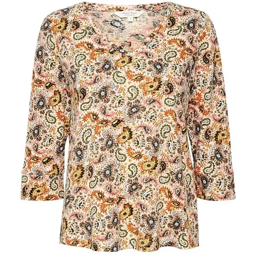 Colorful Print Women`s Blouse , female, Sizes: 2XL, 3XL, XL, XS, L, S, M - Part Two - Modalova