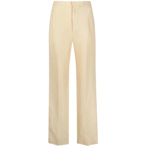 Full length flat front pant , female, Sizes: S - Ralph Lauren - Modalova