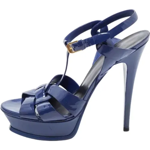 Pre-owned Leather sandals , female, Sizes: 6 UK - Yves Saint Laurent Vintage - Modalova