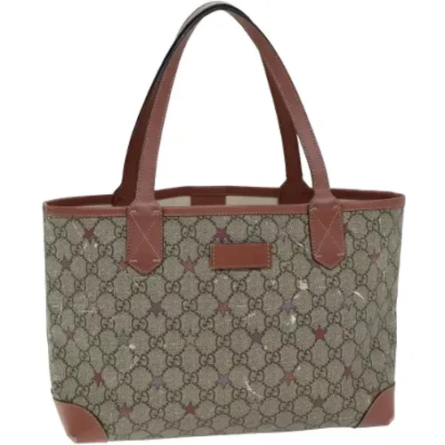 Pre-owned Leather totes , female, Sizes: ONE SIZE - Gucci Vintage - Modalova