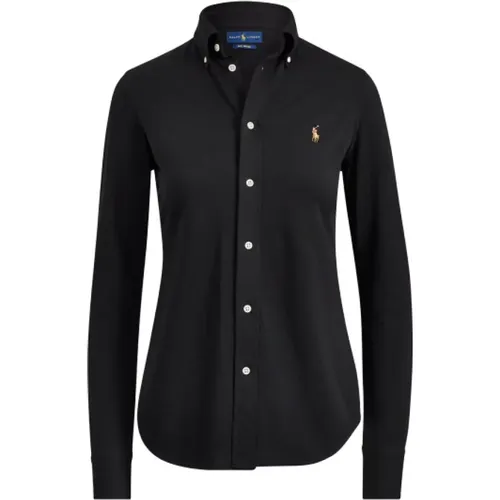 Heidi Oxford Strickhemd , Damen, Größe: M - Polo Ralph Lauren - Modalova