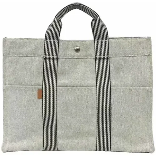 Pre-owned Cotton totes , female, Sizes: ONE SIZE - Hermès Vintage - Modalova