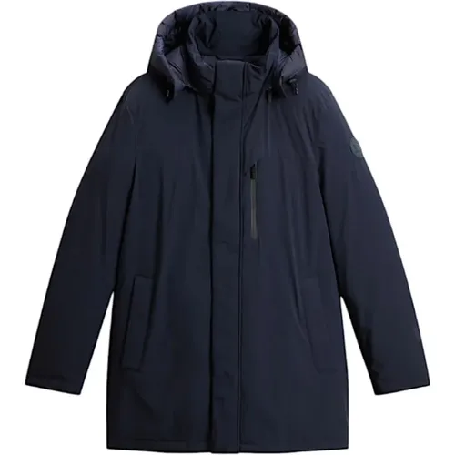 Parka Waterproof Windproof Duck Down , male, Sizes: XL, 2XL, L, S - Woolrich - Modalova