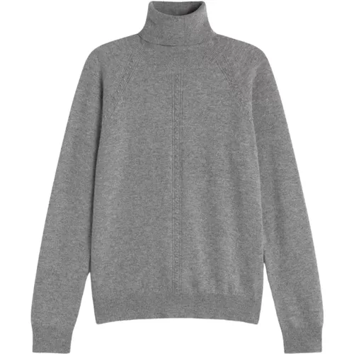 Hochgeschlossener Platinum Pullover , Damen, Größe: M - Fabiana Filippi - Modalova