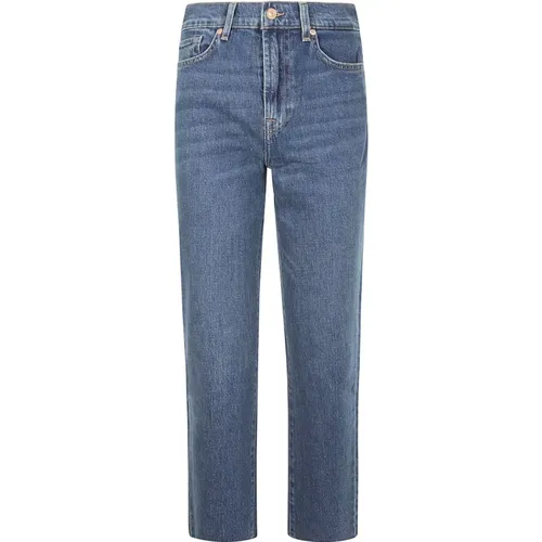 Logan Stovepipe Bell Jeans , Damen, Größe: W27 - 7 For All Mankind - Modalova