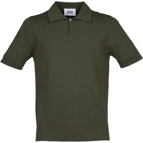 Polo Shirts , male, Sizes: 2XL, M, 3XL, XL, L - Alpha Studio - Modalova