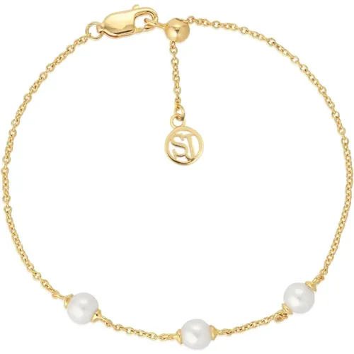 Silber Perlen Armband , Damen, Größe: ONE Size - Sif Jakobs Jewellery - Modalova