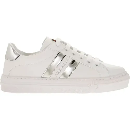 Ariel Leder Sneakers Moncler - Moncler - Modalova