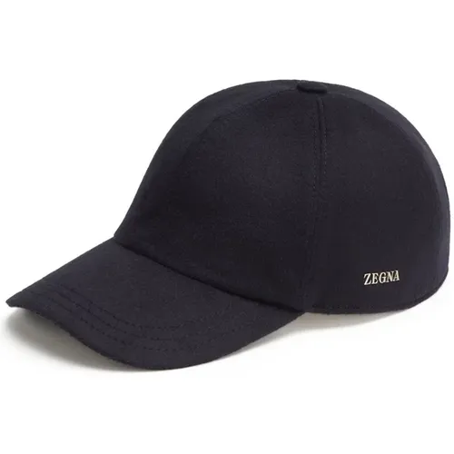 Luxury Cashmere Hat, , male, Sizes: ONE SIZE - Ermenegildo Zegna - Modalova