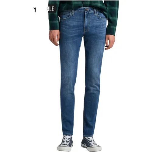Jeans Skinny Malone , male, Sizes: W30, W29, W33, W28 - Lee - Modalova