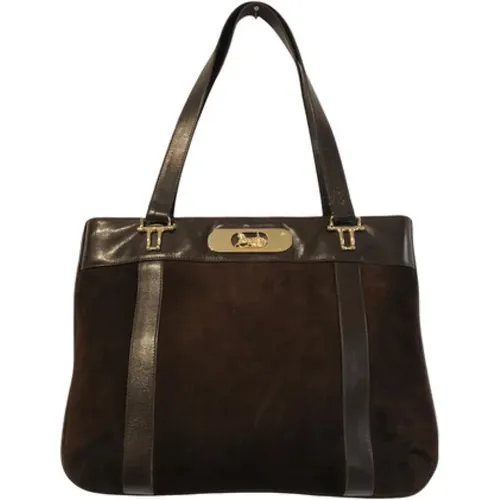 Pre -owned Leather Shoulder Bag - Celine Vintage - Modalova