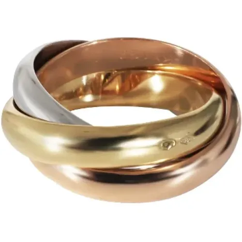 Pre-owned Gold rings , female, Sizes: ONE SIZE - Cartier Vintage - Modalova