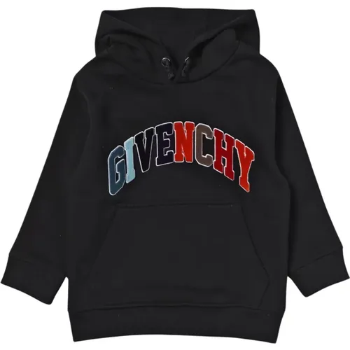 Schwarzer Hoodie mit Logo Givenchy - Givenchy - Modalova