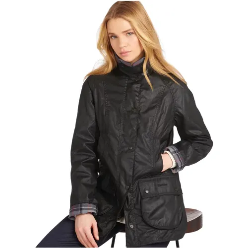 Beadnell Wax Jacket , female, Sizes: XL, L, M, S - Barbour - Modalova