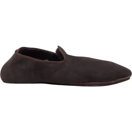 Luxurious Leather Slippers , male, Sizes: S - Henderson Baracco - Modalova