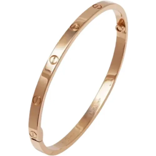 Pre-owned Rose Gold bracelets , female, Sizes: ONE SIZE - Cartier Vintage - Modalova