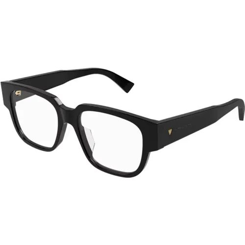 Schwarze Rahmen Sonnenbrille Bv1289O - Bottega Veneta - Modalova