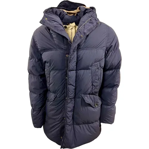 Extreme Down Parka, Navy , male, Sizes: XL, 2XL, M - Ten C - Modalova