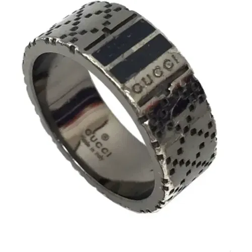 Pre-owned Silver Gucci Ring , female, Sizes: ONE SIZE - Gucci Vintage - Modalova