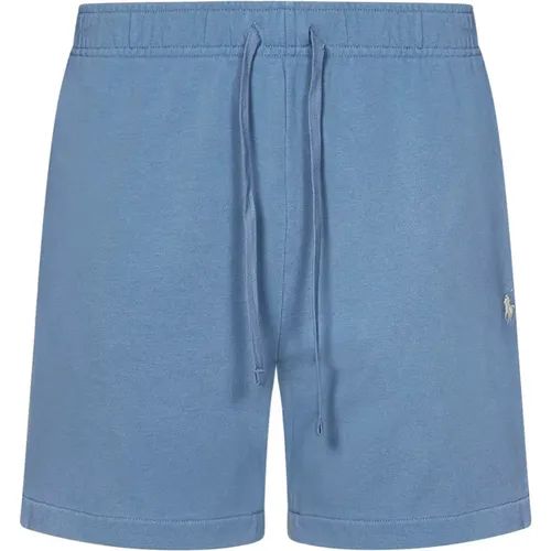 Clear Shorts with Logo Embroidery , male, Sizes: S, L, M - Polo Ralph Lauren - Modalova