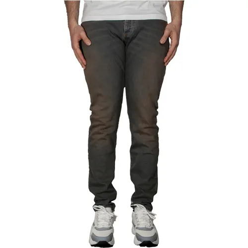 Dark Slim-Fit Jeans , male, Sizes: W32, W35, W31, W30, W36, W33, W34 - Balmain - Modalova