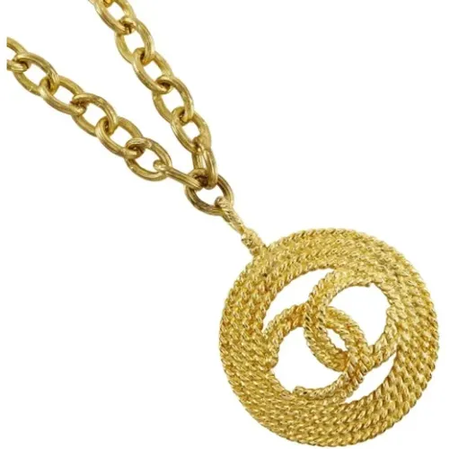 Pre-owned Metal chanel-jewelry , female, Sizes: ONE SIZE - Chanel Vintage - Modalova