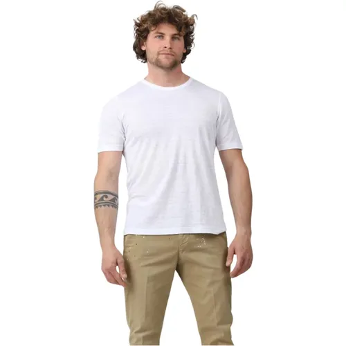 Classic Crew Neck T-Shirt , male, Sizes: 2XL, XL, 3XL, M, L - Gran Sasso - Modalova