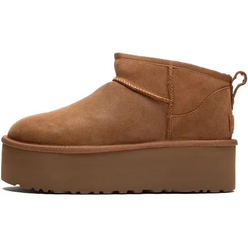 Klassischer Ultra Mini Platform Boot , Damen, Größe: 40 EU - Ugg - Modalova