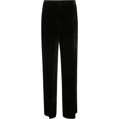 Relaxed Fit Trousers with Hidden Closure , female, Sizes: M, S, XS - P.a.r.o.s.h. - Modalova