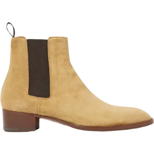 Luxus Suede Chelsea Boot,Tan Suede Chelsea Boot - Scarosso - Modalova