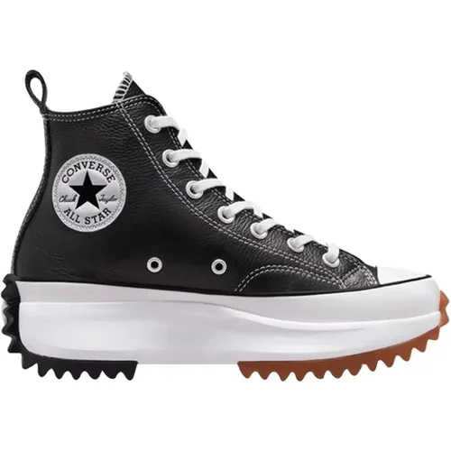 Schwarze Run Star Hike Hi Sneakers , Damen, Größe: 41 EU - Converse - Modalova