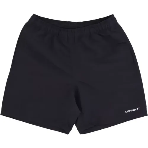 White Swim Shorts Elastic Waist , male, Sizes: S - Carhartt WIP - Modalova